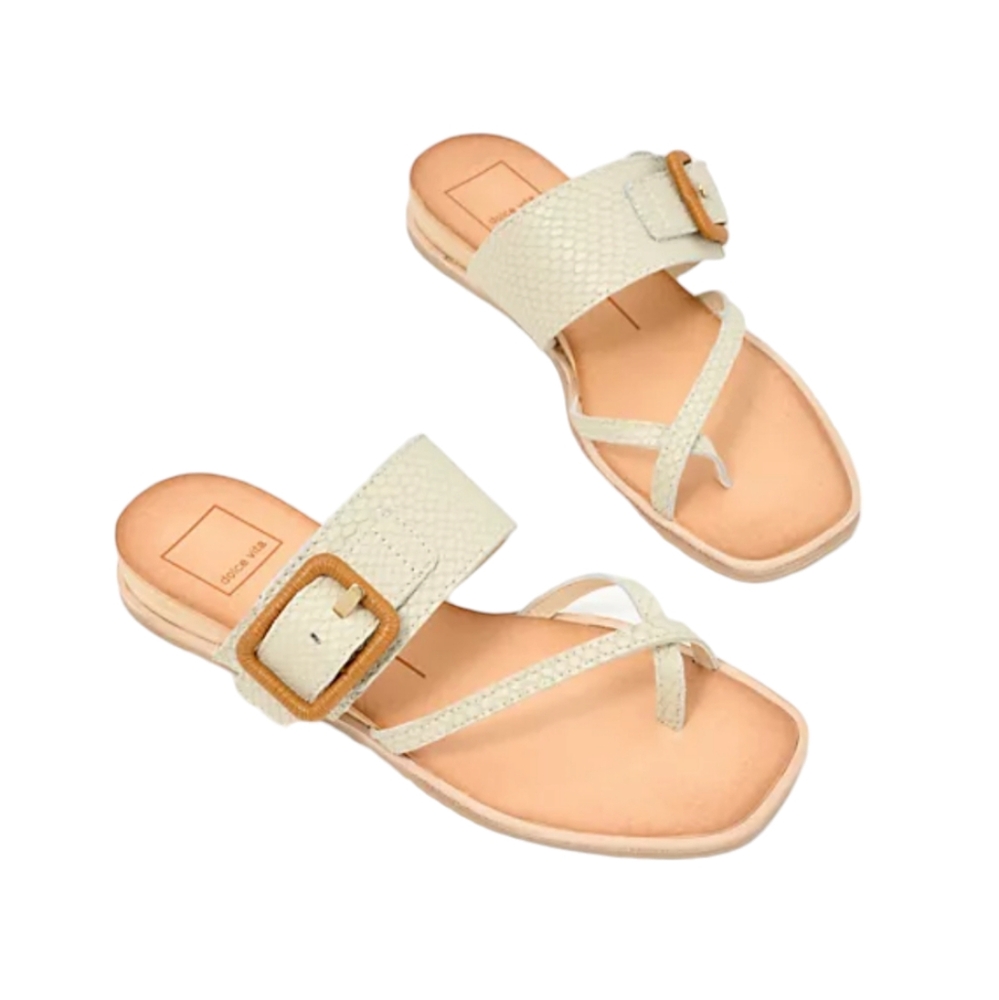 DOLCE VITA Women's Perris Slip-On Thong Demi-Wedge Sandals Size 6